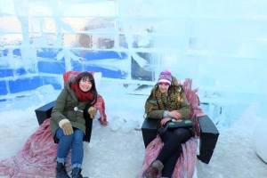 Chillin' in an Ice Castle (literally)